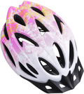 Zacro Adult Bike Helmet, Cycle Helmet, Bike Helmet Specialized for Mens Womens Safety Protection, Collocated with a Headband Sporting Goods > Outdoor Recreation > Cycling > Cycling Apparel & Accessories > Bicycle Helmets Zacro Pink plus yellow  