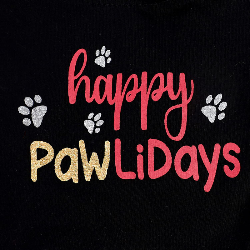 Fitwarm Holiday Theme Dog Dresses for Valentines Day Christmas New Year Halloween 4Th of July Birthday Mother'S Day Designer Dog Clothes Holiday Festival Dog Dress Puppy Party Costumes Doggie Shirts Cat Outfits Apparel Clothing