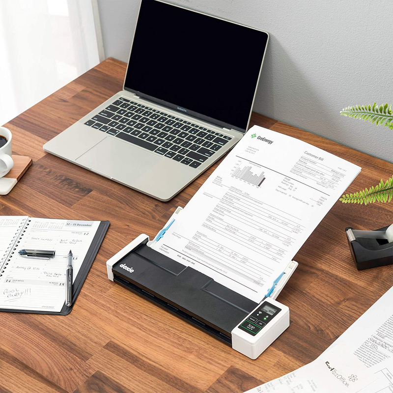 Doxie Q2 — Wireless Rechargeable Document Scanner with Automatic Document Feeder (ADF)