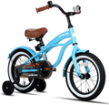 JOYSTAR 12" 14" 16" Kids Cruiser Bike with Training Wheels for Ages 2-7 Years Old Girls & Boys, Toddler Kids Children Bicycles Sporting Goods > Outdoor Recreation > Cycling > Bicycles JOYSTAR cruiser-Blue 14 Inch 