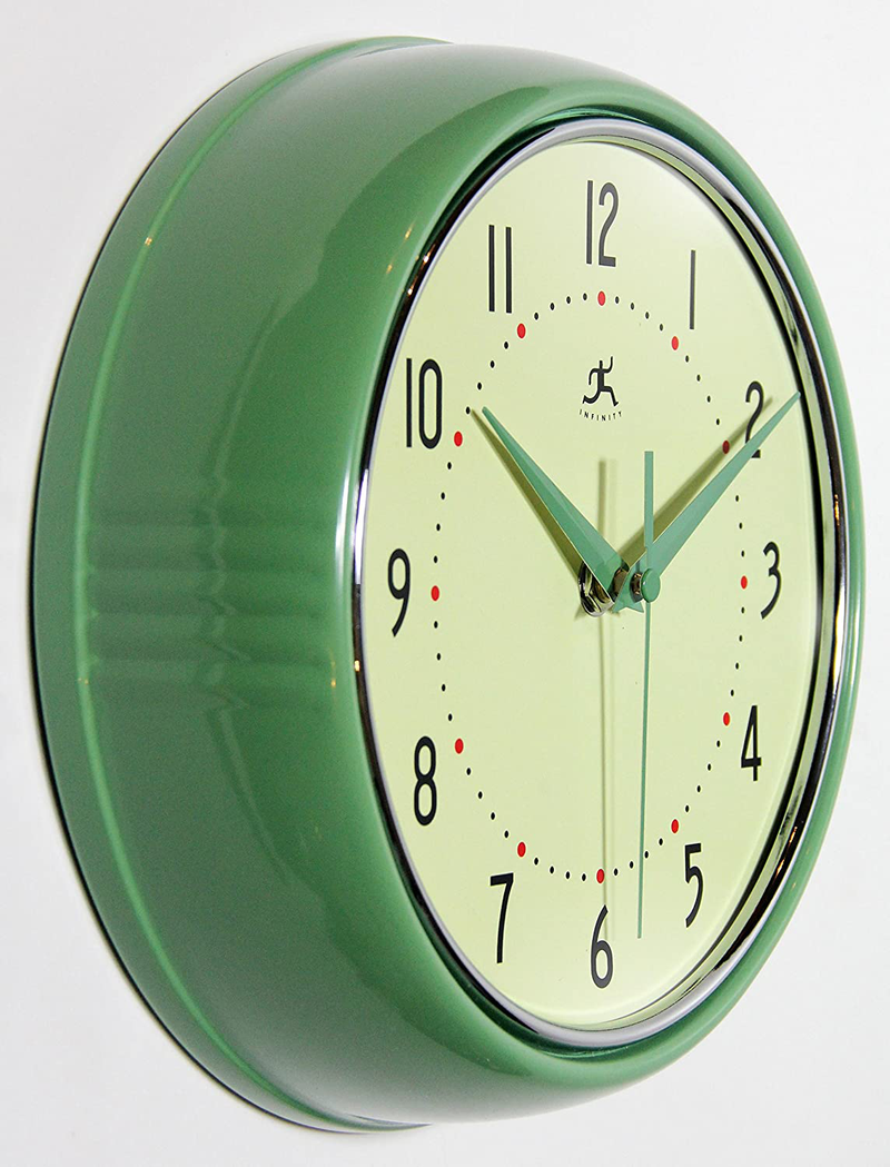 Infinity Instruments Retro Redux Wall Clock Home & Garden > Decor > Clocks > Wall Clocks Infinity Instruments   