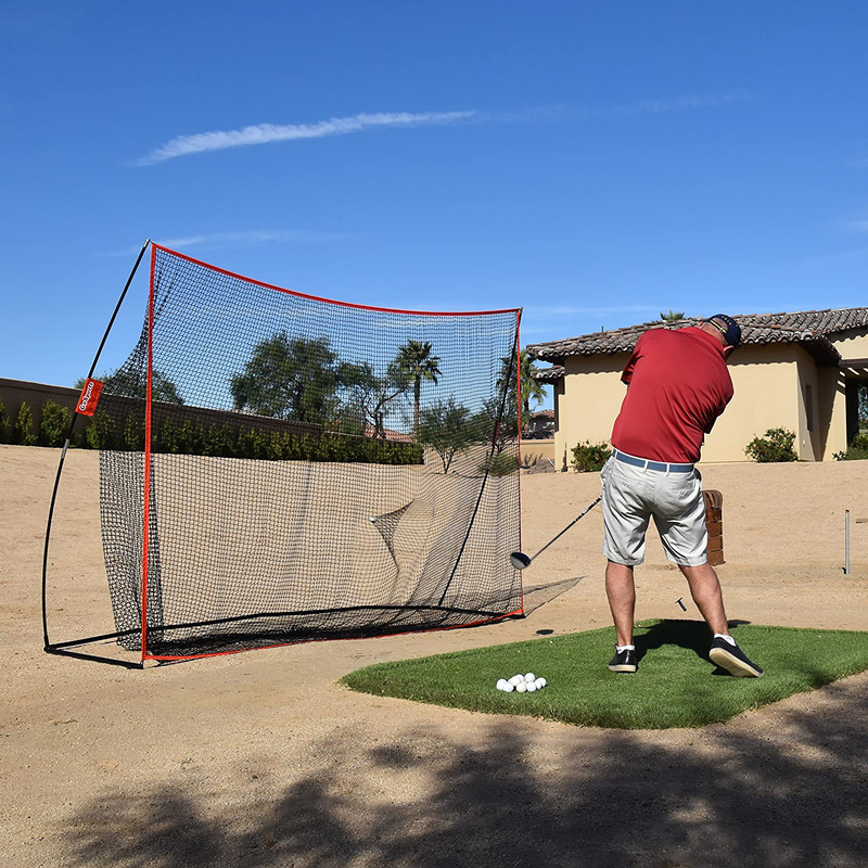 GoSports Golf Practice Hitting Net - Choose Between Huge 10' x 7' or 7' x 7' Nets -Personal Driving Range for Indoor or Outdoor Use - Designed by Golfers for Golfers  GoSports   