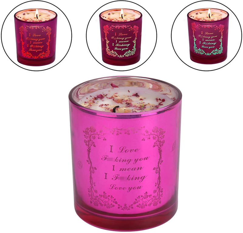 Lavender Scented Candles Valentines Day Gifts for Her, Unique Gifts for Women - Funny Anniversary Birthday Gifts for Her Wife Girlfriend