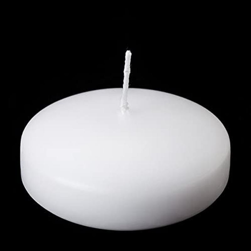 D'light Online Large Floating Candles 3 Inch Bulk Pack for Events, Weddings, Spa, Home Decor, Special Occasions and Holiday Decorations (Set of 72, White) Home & Garden > Decor > Home Fragrances > Candles D'light Online   