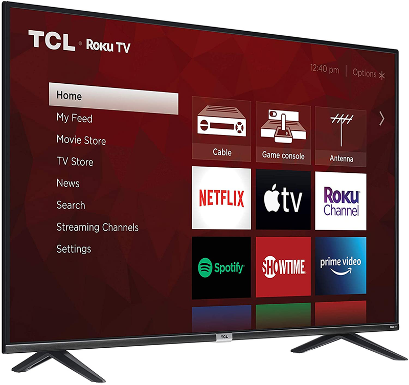 TCL 50-inch Class 4-Series 4K UHD Smart Roku LED TV - 50S435, 2021 Model Electronics > Video > Televisions TCL   