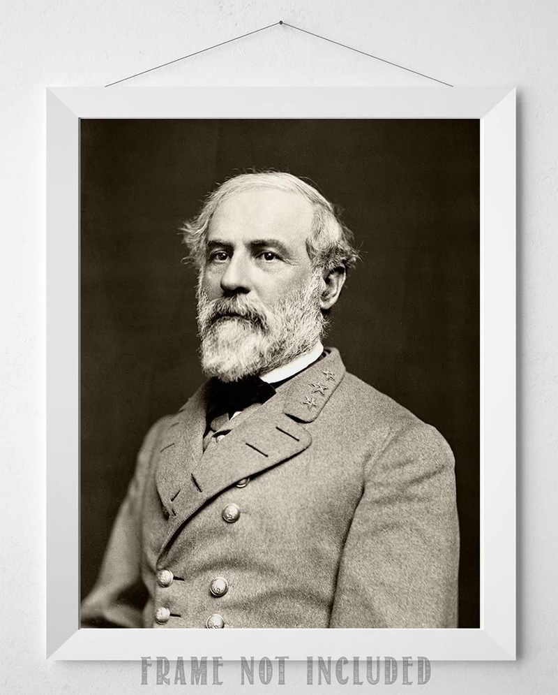 General Robert E. Lee Photograph Portrait- 11x14 Unframed Photo Print - Great Civil War Home Decor Under $15 Home & Garden > Decor > Seasonal & Holiday Decorations Lone Star Art   