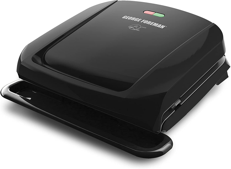 George Foreman 4-Serving Removable Plate Grill and Panini Press, Black, GRP1060B Home & Garden > Kitchen & Dining > Kitchen Tools & Utensils > Kitchen Knives George Foreman Default Title  
