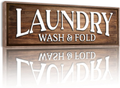 Laundry Signs Wall Decor Farmhouse Brown Canvas Wall Art Vintage Washroom Printing for Toilet Bathroom Rustic Wood Plaque Prints Picture Modern Framed Poster Artworks Home Decoration 6 X 17 Inch Home & Garden > Decor > Artwork > Posters, Prints, & Visual Artwork DAXIRPI Brown Laundry 6 X 17 inch 