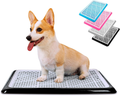 Pet Awesome Dog Potty Tray / Puppy Pee Pad Holder 25”x20” Indoor Wee Training for Small and Medium Dogs Animals & Pet Supplies > Pet Supplies > Dog Supplies > Dog Diaper Pads & Liners PET AWESOME Black  