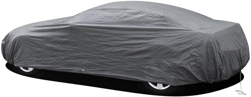OxGord Premium Car Cover - in-Door 2 Layers - Economical Alternative - Ready-Fit/Semi Glove Fit (X-Large Fits up to 204")