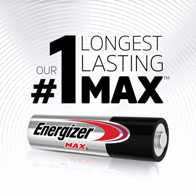 Energizer MAX AA Batteries & AAA Batteries Combo Pack, 24 Double AA Batteries and 24 Triple AAA Batteries (48 Count) Electronics > Electronics Accessories > Power > Batteries Energizer   