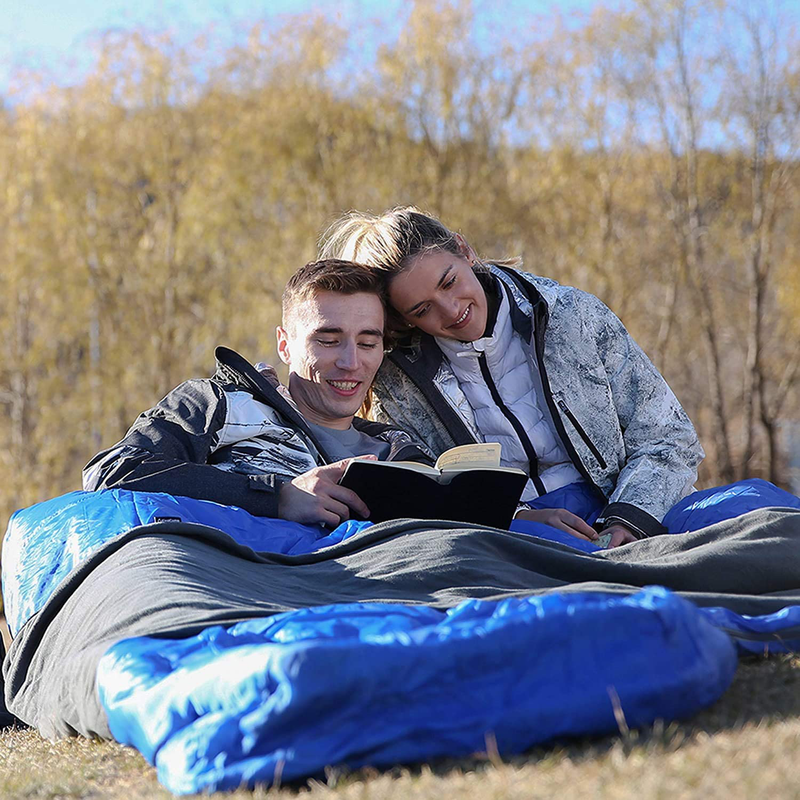 Kingcamp Sleeping Bag 44℉ Great for Kids, Boys, Girls, Teens & Adults Ultralight with Compact Bags for Outdoor Camping Backpacking and Hiking 86.6”X29.5” Sporting Goods > Outdoor Recreation > Camping & Hiking > Sleeping BagsSporting Goods > Outdoor Recreation > Camping & Hiking > Sleeping Bags KingCamp   