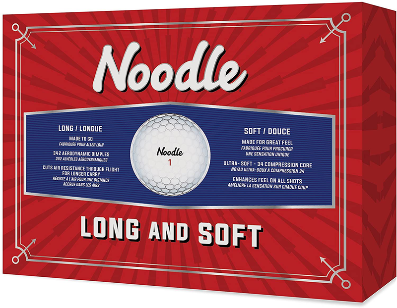 TaylorMade Noodle Long & Soft Golf Balls  TaylorMade   