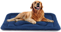 Dog Bed Large Crate Mat 42 in Non-Slip Washable Soft Mattress Kennel Pads Animals & Pet Supplies > Pet Supplies > Dog Supplies > Dog Beds JoicyCo Dark Blue 42" 