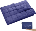 KingCamp Multipurpose Packable Lightweight Travel Down Alternative Blanket, Wearable Warm Compact Camping Waterproof Blanket for Airplane, Hiking, Backpacking, Stadium Home & Garden > Lawn & Garden > Outdoor Living > Outdoor Blankets > Picnic Blankets KingCamp Blue  