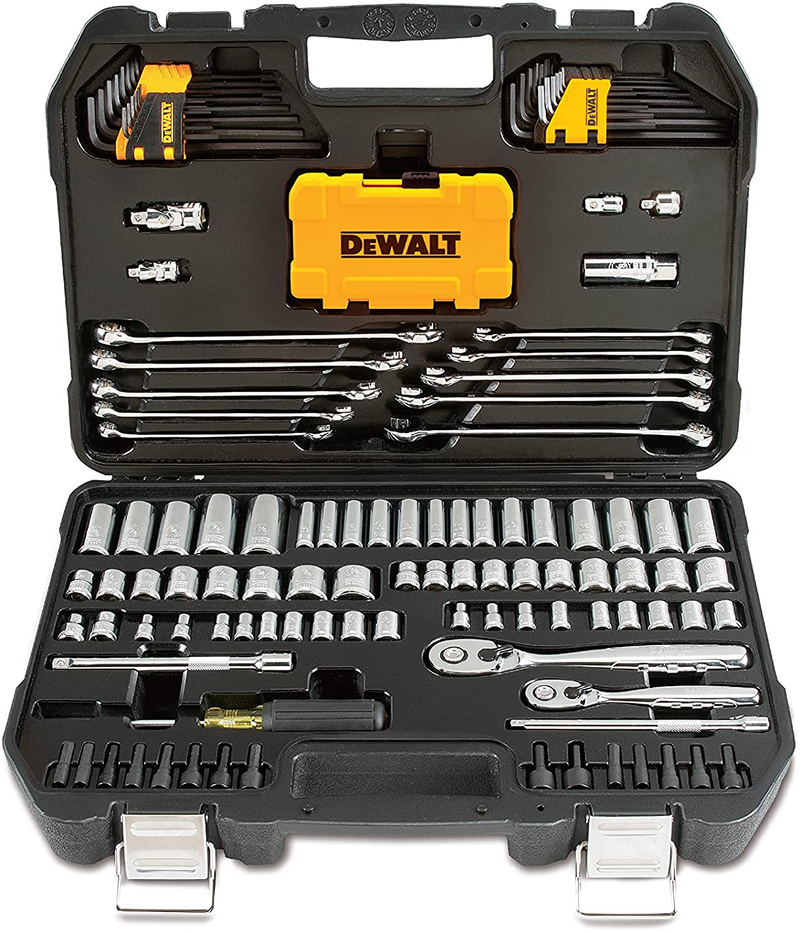 DEWALT Mechanics Tools Kit and Socket Set, 142-Piece (DWMT73802) Hardware > Tools > Tool Sets Dewalt   