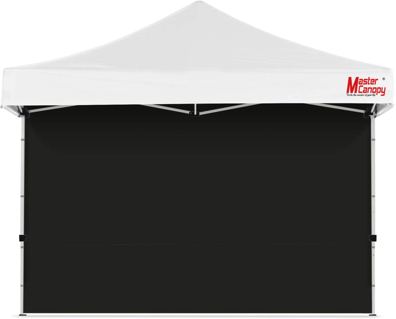 MASTERCANOPY Instant Canopy Tent Sidewall for 10x10 Pop Up Canopy, 1 Piece, White Home & Garden > Lawn & Garden > Outdoor Living > Outdoor Structures > Canopies & Gazebos MASTERCANOPY Black 12x12 