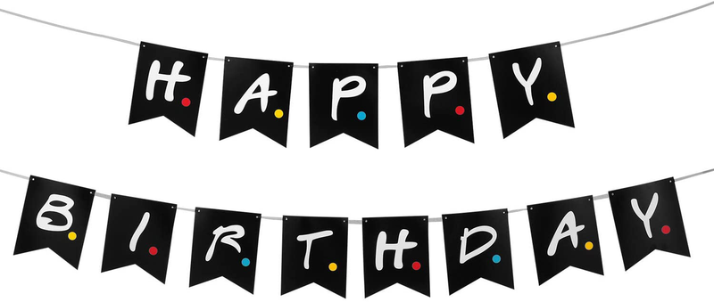 iFriends TV Show Happy Birthday Party Banner- iFriends TV Show Party Supplies Decorations, Pre-Assemble Happy Birthday Banner Decor Backdrop for iFriends TV Show Theme Birthday Party