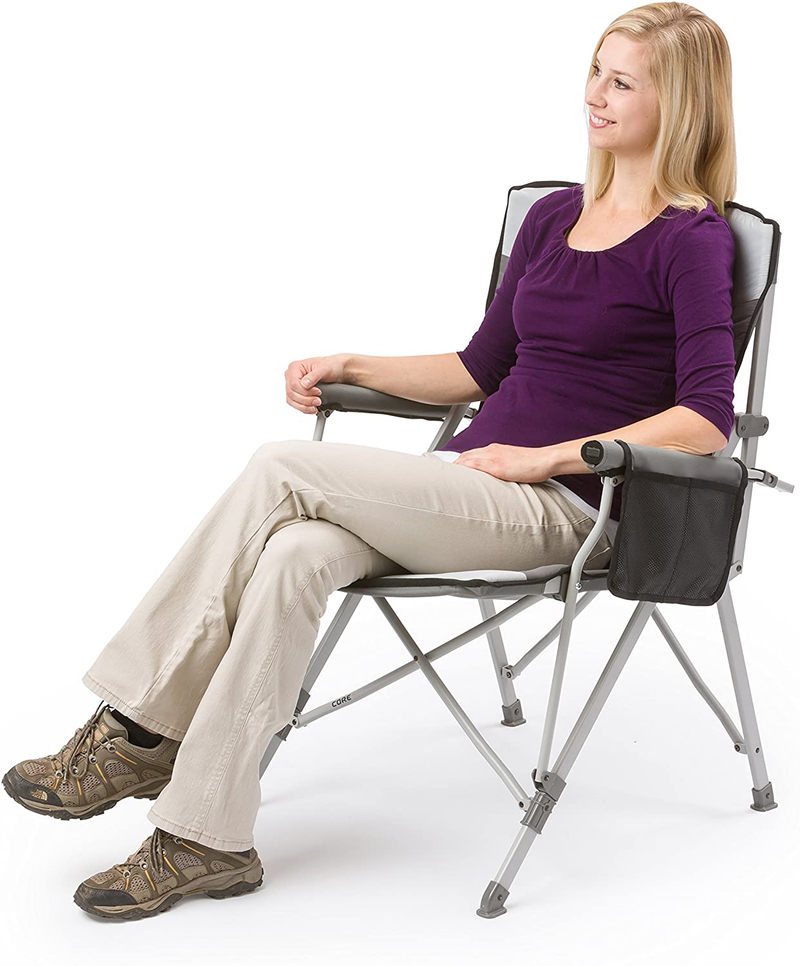 CORE Equipment Folding Padded Hard Arm Chair Sporting Goods > Outdoor Recreation > Camping & Hiking > Camp Furniture Core   