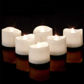 Homemory LED Candles, Lasts 2X Longer, Realistic Tea Lights Candles, LED Tea Lights, Flickering Bright Tealights, Battery Operated/Powered, Flameless Candles, White Base, Batteries Included, Set of 12 Home & Garden > Decor > Home Fragrances > Candles Homemory White  