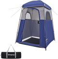 Kingcamp Oversize Outdoor Easy up Portable Dressing Changing Room Shower Privacy Shelter Tent Sporting Goods > Outdoor Recreation > Camping & Hiking > Portable Toilets & Showers KingCamp BLUE  