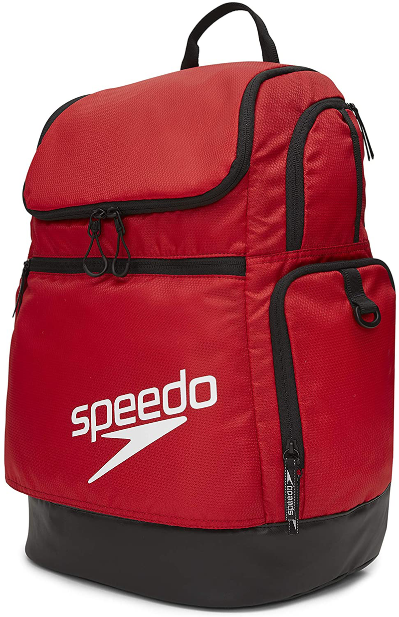 Speedo Large Teamster Backpack 35-Liter, Bright Marigold/Black, One Size Sporting Goods > Outdoor Recreation > Boating & Water Sports > Swimming Speedo Speedo Red 2.0 One Size 