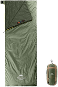Naturehike Envelope Sleeping Bag – Ultralight Portable, Waterproof, Compact,Comfortable with Compression Sack - 3 Season Sleeping Bags for Traveling, Camping, Hiking, Outdoor Activities Sporting Goods > Outdoor Recreation > Camping & Hiking > Sleeping Bags Naturehike M-Pine Green  