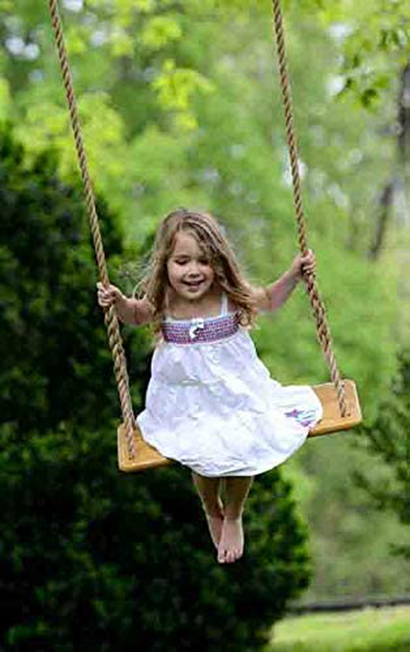 Premium, Sustainable Wooden Tree Swing - English Oak Wood Tree Swing with Rope for Adults and Children. Complete Wooden Rope Swing Kit Perfect for The Indoors and Outdoors. Home & Garden > Lawn & Garden > Outdoor Living > Porch Swings The English Wood Company   