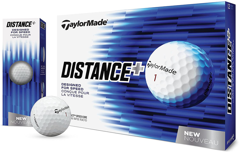 TaylorMade Distance Plus Golf Balls (One Dozen)  TaylorMade   