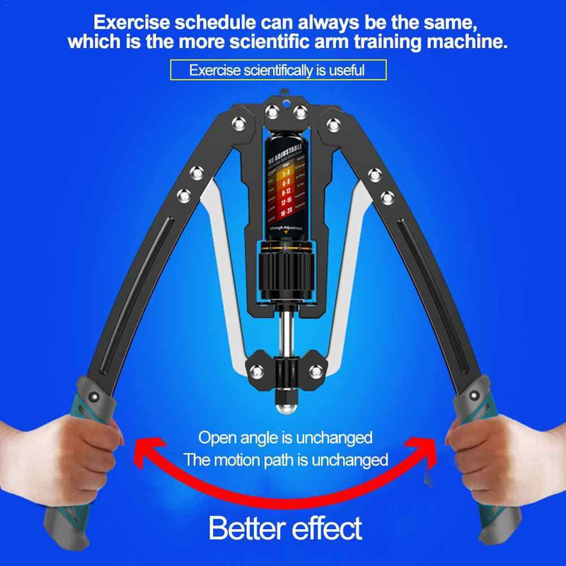 EAST MOUNT Twister Arm Exerciser - Adjustable 22-440lbs Hydraulic Power, Home Chest Expander, Shoulder Muscle Training Fitness Equipment, Arm Enhanced Exercise Strengthener.  EAST MOUNT   