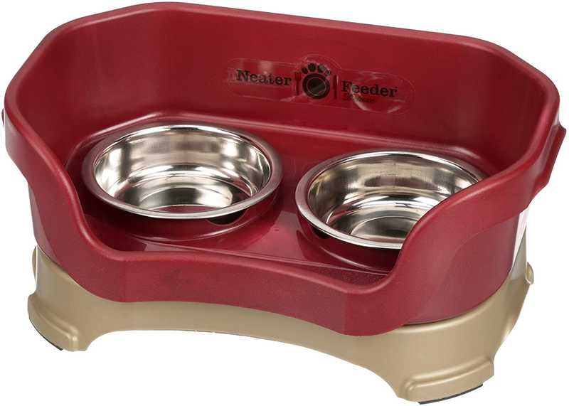 Neater Pet Brands - Neater Feeder Deluxe Dog and Cat Variations and Colors Animals & Pet Supplies > Pet Supplies > Cat Supplies Neater Pet Brands Cranberry Cat 