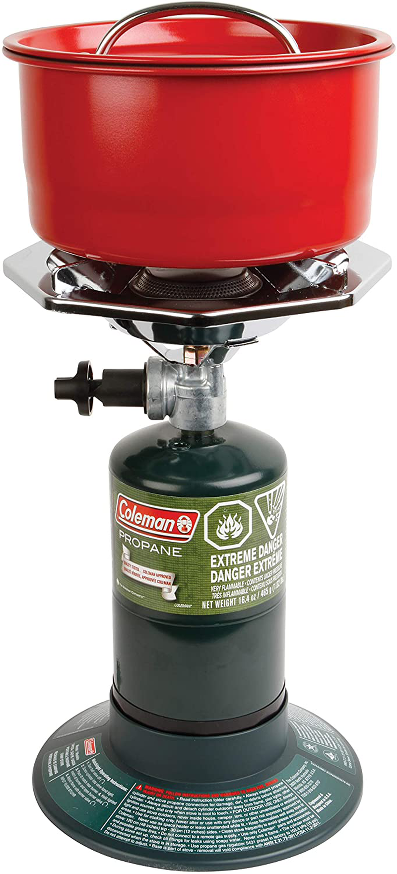 Coleman Gas Stove | Portable Bottletop Propane Camp Stove with Adjustable Burner
