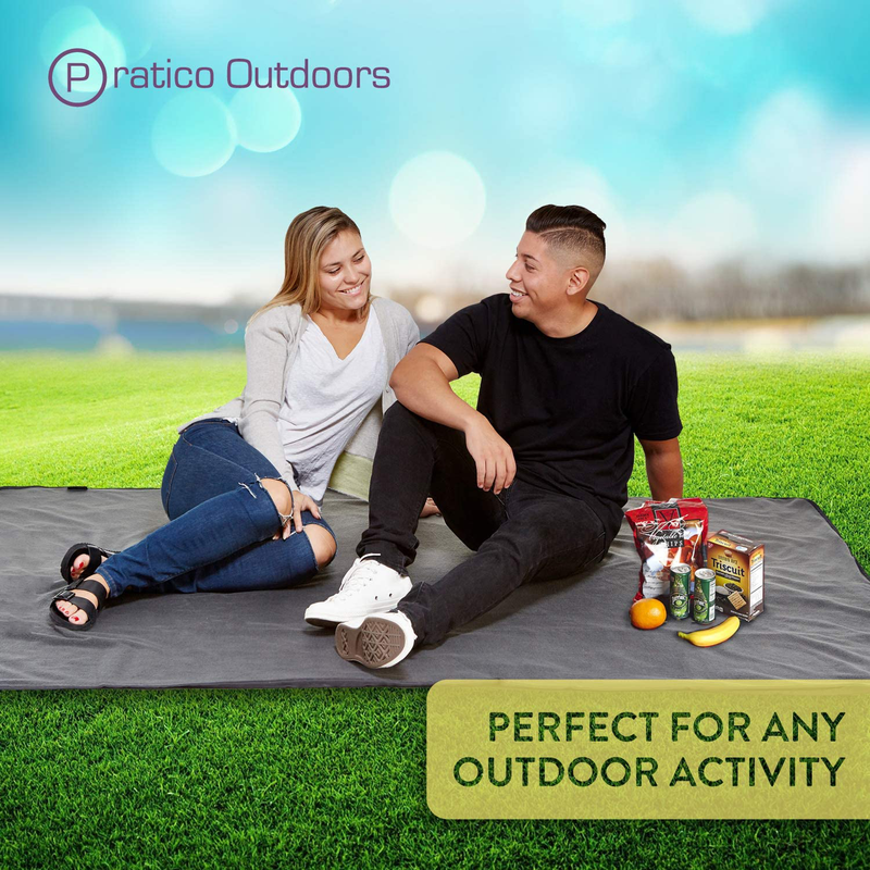 Pratico All-Purpose Outdoor Blanket, Stadium Blanket, Picnic Blanket Home & Garden > Lawn & Garden > Outdoor Living > Outdoor Blankets > Picnic Blankets Pratico Outdoors   