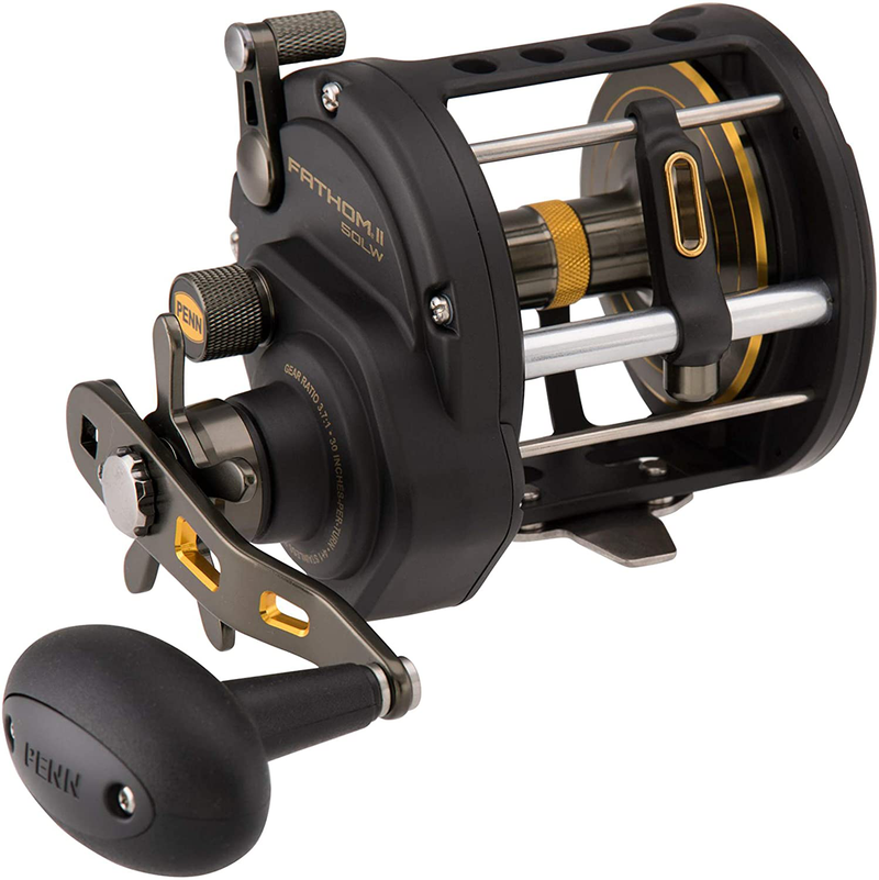 Penn Fathom II Level Wind Conventional Fishing Reel Sporting Goods > Outdoor Recreation > Fishing > Fishing Reels PENN Fishing Level Wind: 50 50 