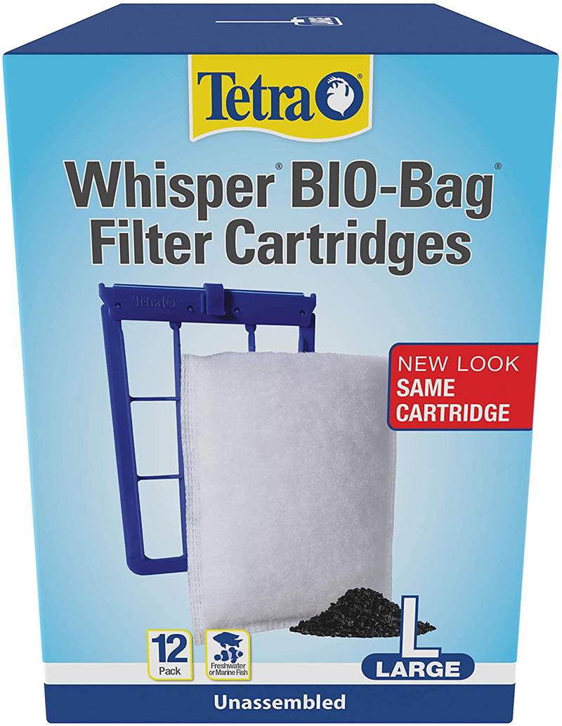Tetra Filter Cartridges - Unassembled Animals & Pet Supplies > Pet Supplies > Fish Supplies > Aquarium Filters Tetra 12 Count - Original Large 