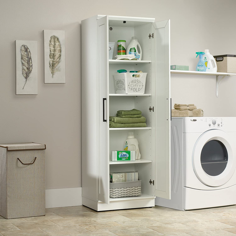 Sauder Homeplus Storage Cabinet, Soft White Finish Home & Garden > Kitchen & Dining > Food Storage Sauder   