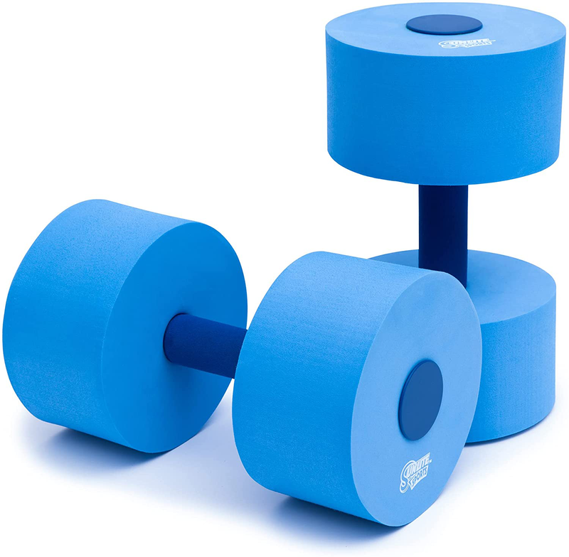 Sunlite Sports High-Density EVA-Foam Dumbbell Set, Water Weight, Soft Padded, Water Aerobics, Aqua Therapy, Pool Fitness, Water Exercise Sporting Goods > Outdoor Recreation > Boating & Water Sports > Swimming Sunlite Sports Blue  