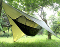 Gastonia Camping Hammock with Mosquito Bug Net Tent, Rain Fly Tarp & Tree Straps with Carabiners - Lightweight Portable Single Double Set for Hiking, Backpacking Travel, Complete with Stow Away Pocket Home & Garden > Lawn & Garden > Outdoor Living > Hammocks Gastonia Camo (Camo Hammock & Army Green Rainfly)  