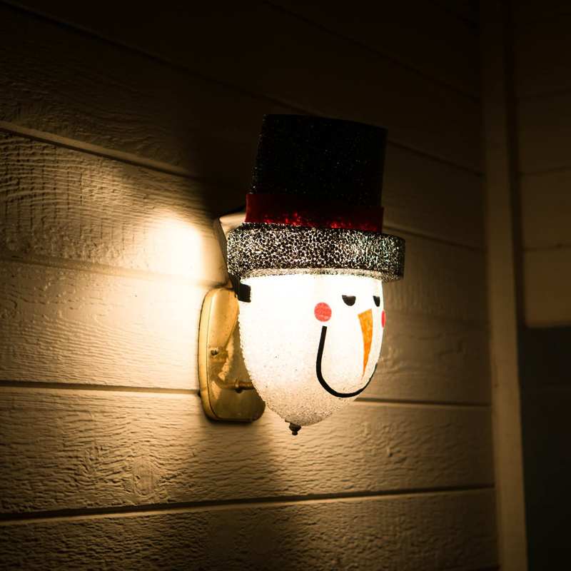 ienjoyware Snowman Porch Light Cover — Christmas Outdoor Decorations Home & Garden > Decor > Seasonal & Holiday Decorations& Garden > Decor > Seasonal & Holiday Decorations iEnjoyware   