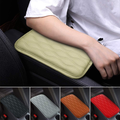 SUHU Auto Center Console Cover Pad Universal Fit for SUV/ Truck/ Car, Waterproof Car Armrest Seat Box Cover, Leather Auto Armrest Cover Vehicles & Parts > Vehicle Parts & Accessories > Motor Vehicle Parts > Motor Vehicle Seating Mioloe Buff N 