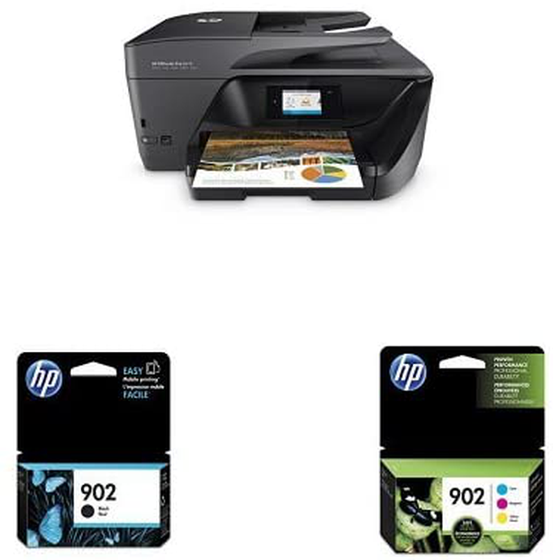 HP OfficeJet Pro 6978 All-in-One Wireless Printer, HP Instant Ink, Works with Alexa (T0F29A) Electronics > Print, Copy, Scan & Fax > Printers, Copiers & Fax Machines HP Printer + Standard Ink  