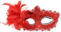 Masquerade Party mask Venetian of Realistic Silicone Masquerade Half face Mask