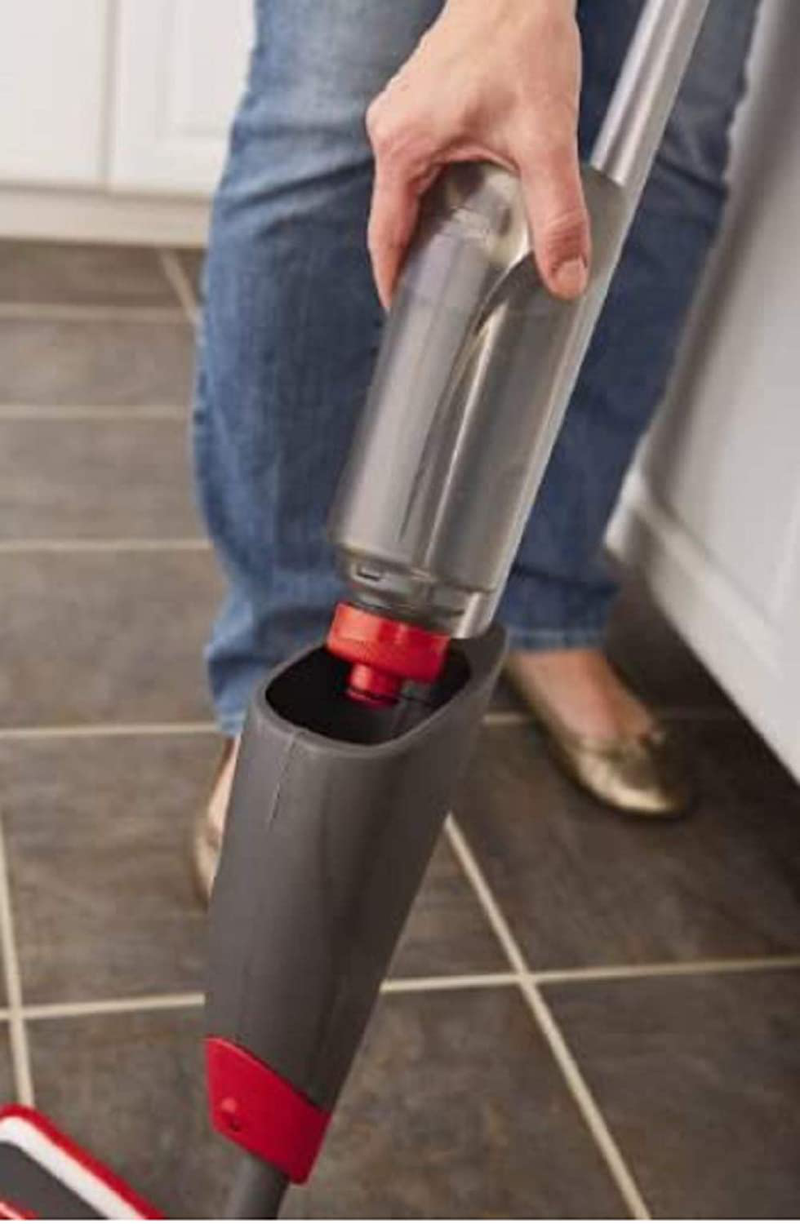 Rubbermaid Reveal Spray Microfiber Floor Mop Cleaning Kit for Laminate & Hardwood Floors, Spray Mop with Reusable Washable Pads, Commercial Mop Sporting Goods > Outdoor Recreation > Camping & Hiking > Portable Toilets & Showers Rubbermaid   