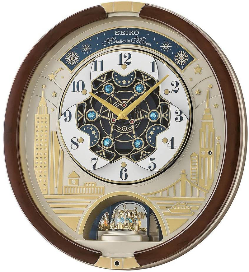 SEIKO Swarovski Melody in Motion Wall clock-2019 edition-QXM382BRH Home & Garden > Decor > Clocks > Wall Clocks Seiko Clocks   