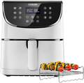 COSORI Smart WiFi Air Fryer(100 Recipes), 13 Cooking Functions, Keep Warm & Preheat & Shake Remind, Works with Alexa & Google Assistant, 5.8 QT, Black Home & Garden > Kitchen & Dining > Kitchen Tools & Utensils > Kitchen Knives COSORI Digital-Creamy White Air Fryer 3.7 QT