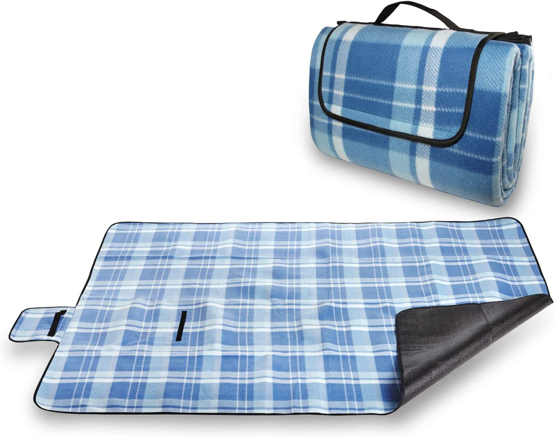 Pratico Outdoors Large Picnic and Outdoor Blanket, 60 x 80 inch, Blue Home & Garden > Lawn & Garden > Outdoor Living > Outdoor Blankets > Picnic Blankets Pratico Outdoors Handwash - Blue 60 X 80 Inches  