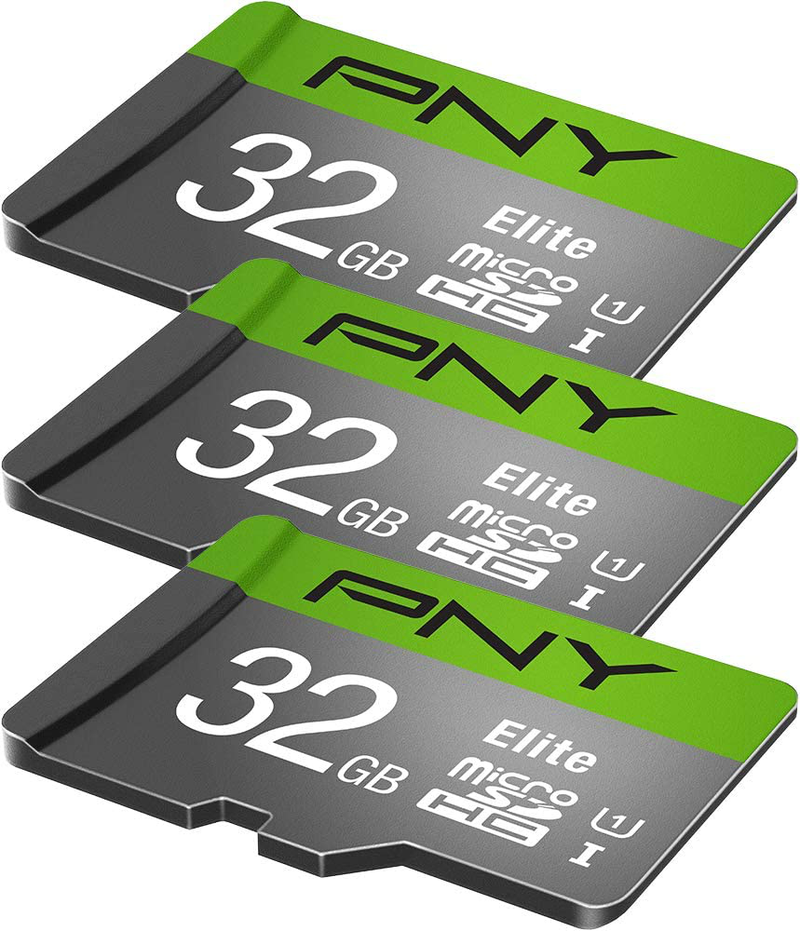 PNY 32GB Elite Class 10 U1 MicroSDHC Flash Memory Card 3-Pack, 32GB 3-Pack Electronics > Electronics Accessories > Memory > Flash Memory > Flash Memory Cards PNY   