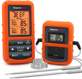 ThermoPro TP20 Wireless Remote Digital Cooking Food Meat Thermometer with Dual Probe for Smoker Grill BBQ Thermometer Home & Garden > Kitchen & Dining > Kitchen Tools & Utensils ThermoPro Orange  