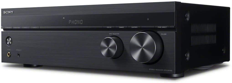 Sony STRDH190 2-ch Home Stereo Receiver with Phono Inputs & Bluetooth Black Electronics > Audio > Audio Components > Audio & Video Receivers Sony   