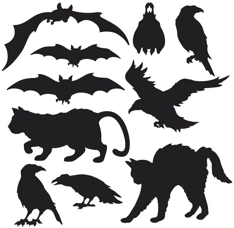 Halloween Silhouettes (30-Pack)